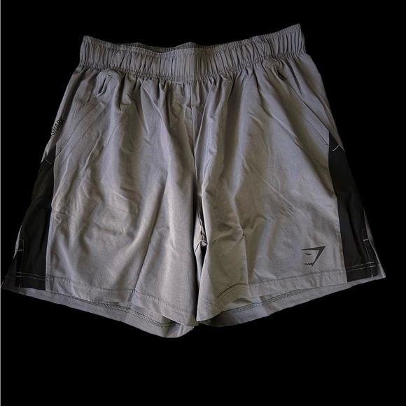 Gymshark Charcoal Athletic Shorts - Picture 8 of 10